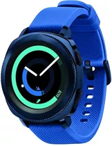 Samsung Gear Sport Sm-r600 Smartwatch Fit Silicona Azul