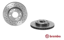 Discos Del (2) Brembo Xtra Chevy 94-12 C1 C2 C3 Exc Pick Up