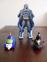 Mega Box Liga Batman Burger Kink + 4 Bonecos Coringa Pinguim