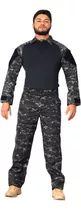 Farda  Completa Combat Shirt Calça Tática Militar Camuflada