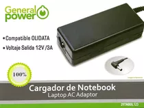 Cargador De Notebook Compatible Olidata 12v / Tecnocenter