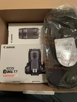 Cámara Digital Canon Eos Rebel T7 De 24.1mp - Kit Con 18-55 