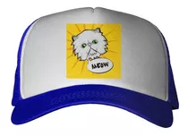 Gorra Gato Cabeza Meow Pop Art