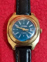 Reloj Mujer Citizen De Cuerda 17 Jewels, Fechador (vintage).