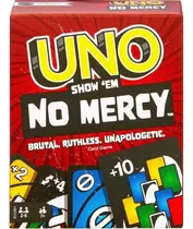 Jogo De Cartas Uno No Mercy Uno Mattel