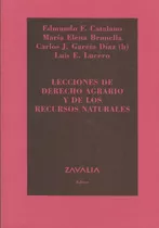 Lecciones De Derecho Agrario Y Recursos Naturales Catalano