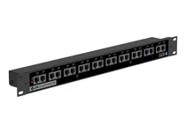 Patch Panel Régua Poe Giga 10 Portas Jfa