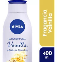 Locion Corporal Vainilla Aceite Almendras Nivea X 400 Ml