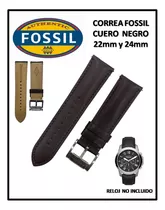 Correa Reloj Fossil Cuero Original Y Nueva Banda Malla 