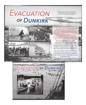 2015 2da Guerra Mundial- Dunkirk- Liberia (bloques) Mint 