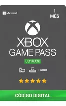 Gamepass Ultimate 1 Mês (xbox, Pc, Celular, Nuvem, Smart Tv, Xcloud)