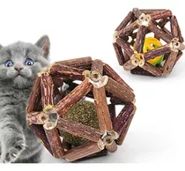 Brinquedo Para Gato Interativo Bola Divertida Com Catnip Pet