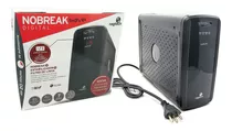 Nobreak 600va 3x1 Estabilizador + Filtro Com Display Digital Cor Preto