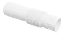 Sifón Para Bidet Plástico Corrugado Blukit Blanco
