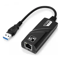 Adaptador Ethernet Usb 3.0 Lan Rj45 Gigabit 10/100/1000mbps