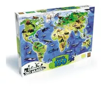 Puzzle 150 Peças Animais Do Mundo Grow