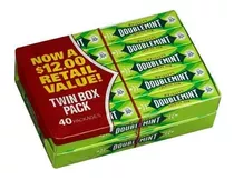 Chicle - Chicle - Wrigley's Doublemint Gum - 40 - Box