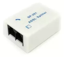 Filtro De Linha Sp-201 Duplo Adsl Splitter