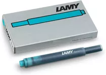 Cartuchos Lamy Plumas Lamy Turquesa Color De La Tinta Cian