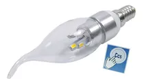 Bombillo Vela Led E14 3w Vidrio Alta Luminocidad 110v 220v