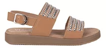 Sandalias De Cuero Grechen Viamo Dama Mujer Tachas 