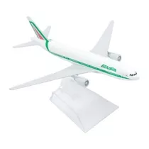 Avião Alitalia Miniatura Boeing Airbus Modelos Coleção