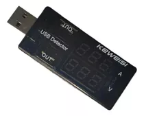 Testador Porta Usb Voltímetro Amperímetro 3 - 5 V 0 - 3 A 