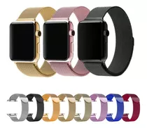 Correa Metálica Apple Watch 38 40 42 44m T500 W26 Smartwatch