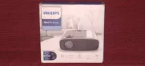 Mini Proyector Philips Neopix Easy Luz Led 2600 Lúmenes Gris