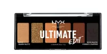 Nyx Ultimate Edit Paleta De Sombras 6 Tonos Original (usa)