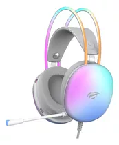 Headset Gamer Havit Gamenote H2037d Rgb Branco