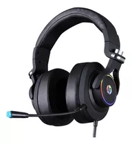 Fone De Ouvido Over-ear Gamer Hp H500gs Com Luz Led