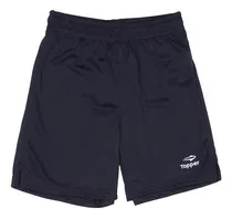 Topper Short Kids - Poly Mix Ngro