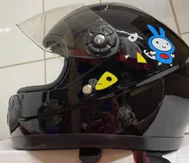 Casco Moto Niña Y Niños Colores Variados