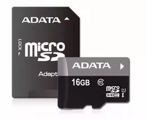 Adata Memoria Micro Sd Hc 16gb Uhs-i Clase 10 Celulares 50mb