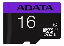 Memoria Micro Sd 16gb Premier Clase 10 Adata Envios