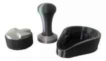 Combo Barista, Saeco 53mm Base De Tampeo, Tamper Y Nivelador