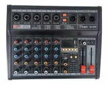 Consola Mixer Parquer 5 Canales Phantom Power Kg-05m