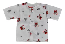 Camiseta Manga Corta Bebé Prematuro Estampado Niño Santana