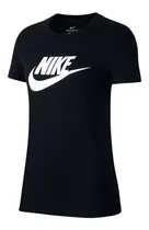 Camiseta Nike Sportswear Essential Para Mujer-negro