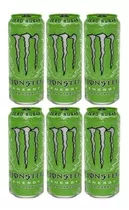 Energetico Monster Energy Fardo Com 6 Latas De 473ml Sabores Monster Energy Drink Ultra Paradise