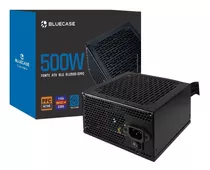 Fonte Gamer Atx 500w Bluecase Com Cabo Bivolt - Blu500-epfc