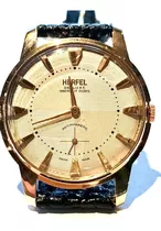 Reloj Pulsera Vintage  Herfel,oro 18k,unico ,sin Uso.