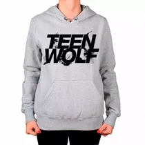 Moletom Teen Wolf Logo Agasalho Blusa De Frio Series Casaco