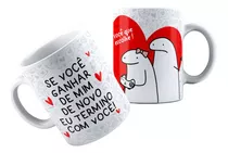 Presente Especial, Caneca Personalizada Namorados 325ml 