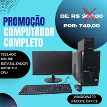 Computador Completo Pentium Dual Core - Promoção