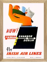 Aviones  Irish Air Line  , Cuadro, Poster, Publicidad   P672