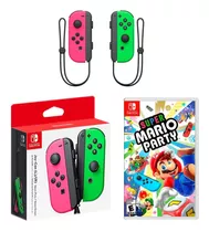 Mario Party + Joy Con Neon Rosa & Verde  Nintendo Switch