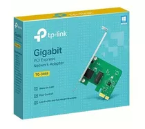Placa Rede Gigabit 10/100/1000 Pci Express Tp-link Tg-3468 