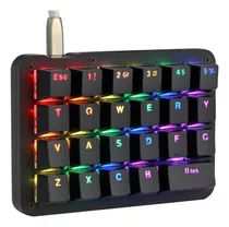 Koolertron Teclado Mecánico (rgb / Interruptores Rojos)